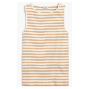 New J.Crew Striped Shell Tank Top